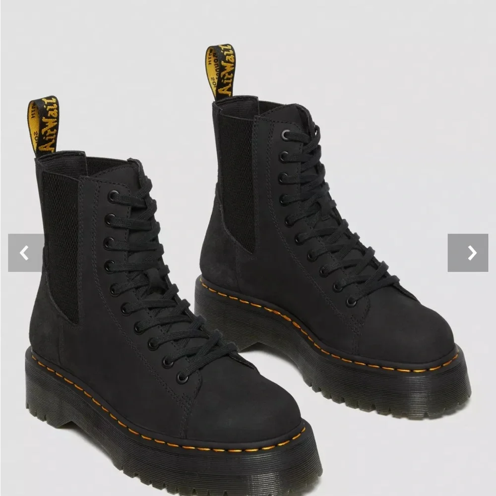 Dr. Martens Jadon Boot Nubuck Leather Platforms